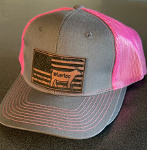 Load image into Gallery viewer, Distressed Show Pig Show Steer Hat
