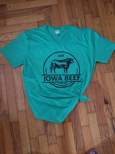 Iowa Beef Vneck shirts