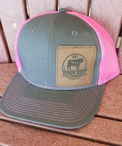 Iowa Beef Leather Patch Hat