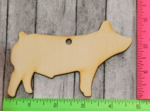 Show Pig Wood Cutout