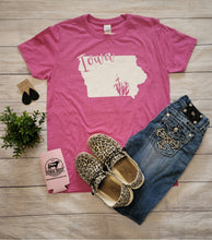 Load image into Gallery viewer, Iowa Cornfields T-shirt - 4 colors
