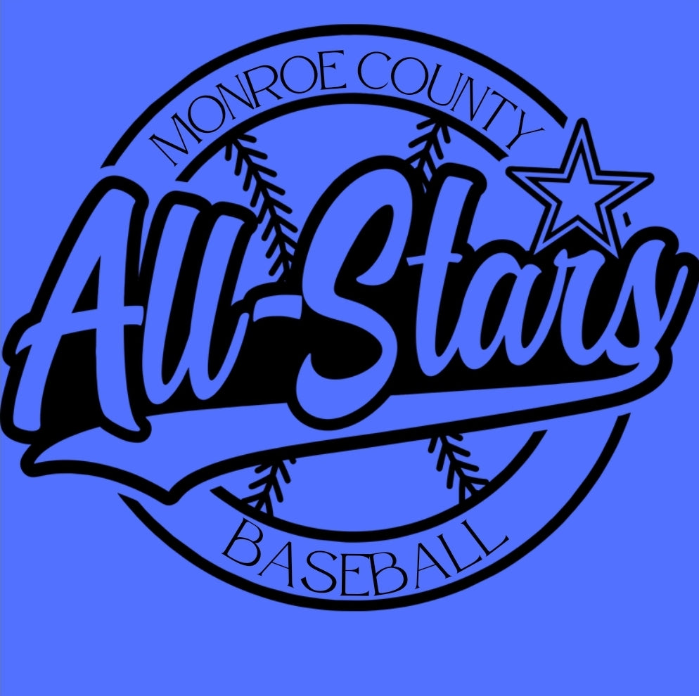 Monroe County All Stars Baseball Tee